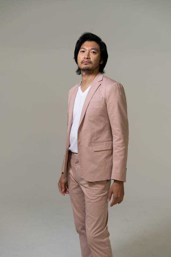 일본 배우 아오키 무네타카가 영화 '범죄도시3' 개봉을 앞두고 국내 취재진과 인터뷰를 진행했다. 〈사진=에이비오엔터테인먼트〉