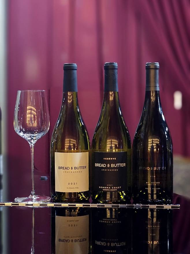 브레드 앤 버터 다양한 레인지 샤르도네.