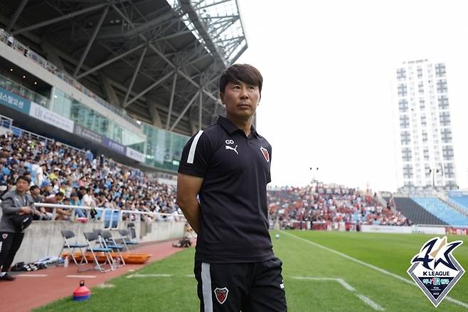 김기동 포항 스틸러스 감독.    프로축구연맹 제공