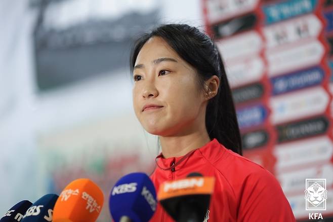 여자 축구대표팀 이영주 (대한축구협회 제공)