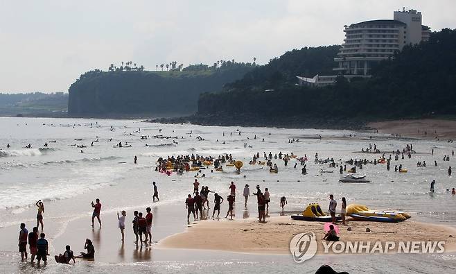 제주 중문해수욕장 [연합뉴스 자료사진]