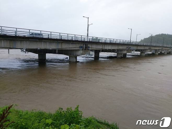 교각 홍수주의보 자료사진. (사진은 기사 내용과 무관함) / 뉴스1 ⓒ News1