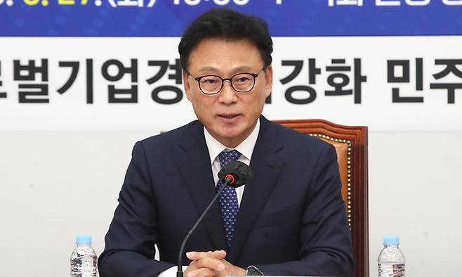 박광온 더불어민주당 원내대표. 뉴스1