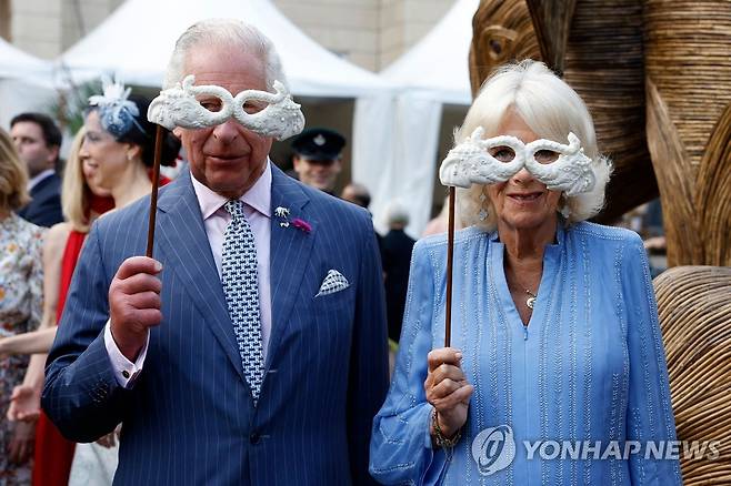 영국 찰스 3세 국왕 부부 [AFP 연합뉴스 자료사진. 재판매 및 DB 금지]