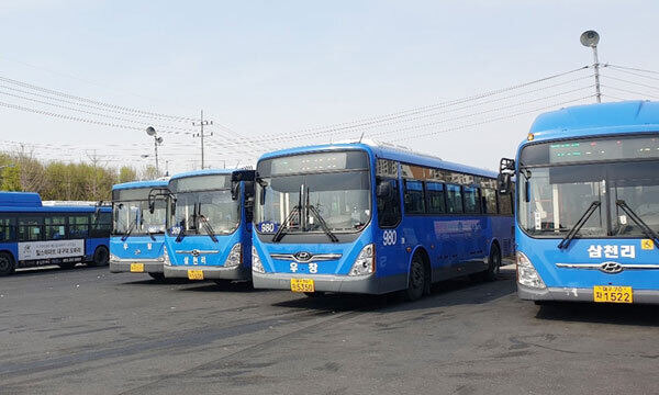 대구시내버스. 대구시 제공