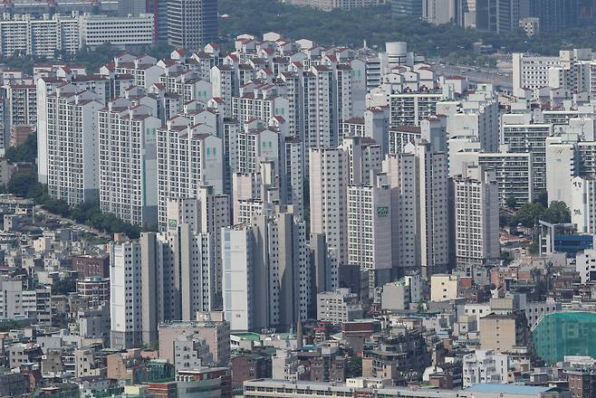 서울 남산에서 바라본 시내의 모습 ⓒ연합뉴스