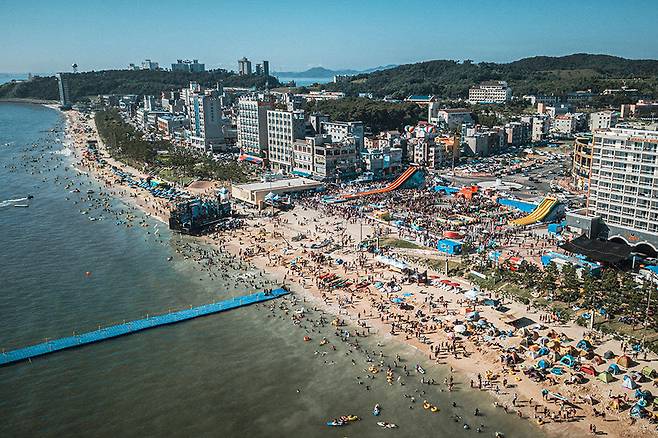 충남 보령 대천해수욕장. (보령시청 제공)