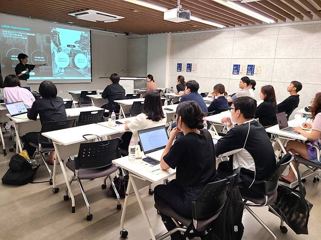 사진제공 = '리빙랩 하우투 커넥트' 포럼 현장 모습. (사진제공 = 에스엘더블유랩)