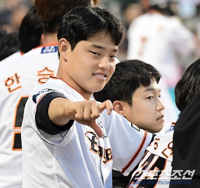 문동주. 대전=정재근 기자 cjg@sportschosun.com/2023.6.27/