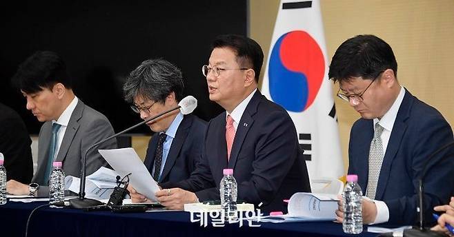 방기선 기획재정부 차관이 지난달 30일 오전 정부세종청사에서 열린 '2023 하반기 경제정책방향 상세브리핑'에서 주요내용을 발표하고 있다. ⓒ기획재정부