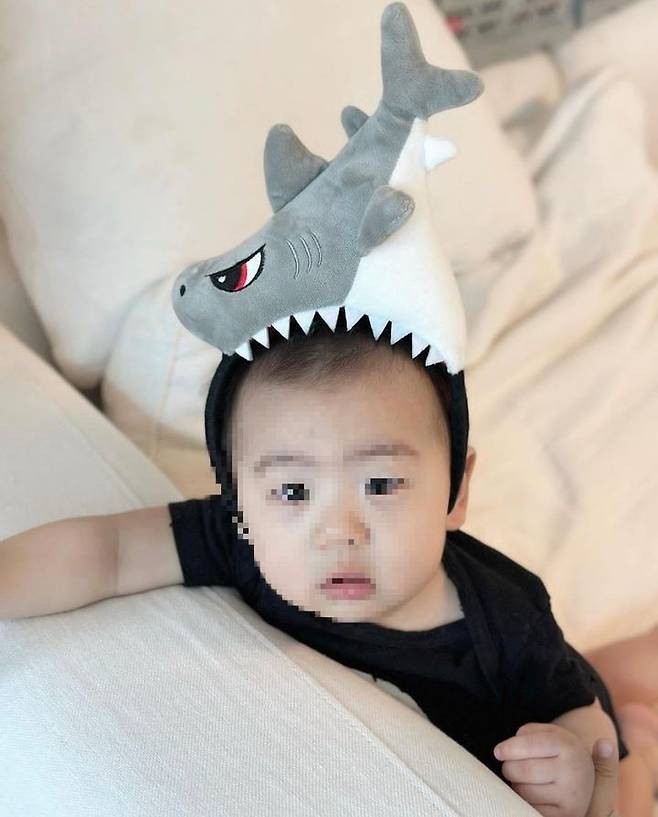 [서울=뉴시스] 서수연 둘째 아들. (사진= 서수연 인스타그램 캡처) 2023.07.04. photo@newsis.com *재판매 및 DB 금지