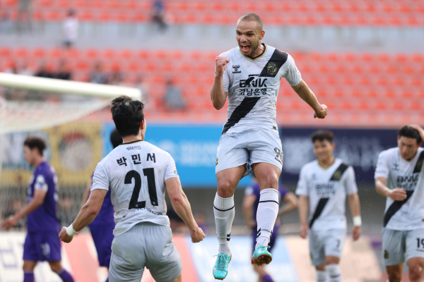 경남FC 글레이손. 사진=프로축구연맹