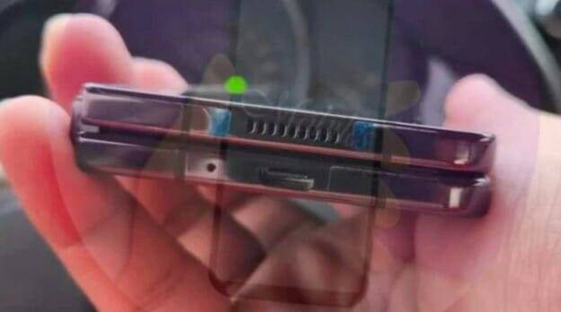 갤럭시Z폴드 5 추정 기기 사진 (사진=샘모바일)