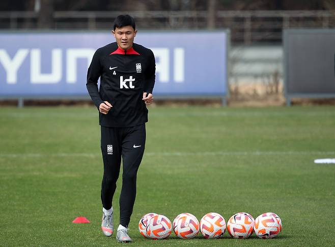 대한민국 축구 국가대표 선수 김민재. /뉴스1