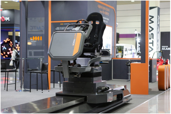 이노시뮬레이션이 개발한 ‘7자유도 VR 모션시뮬레이터 및 시뮬레이션 솔루션’ (매경 DB)