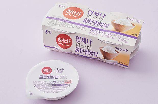 컬리X햇반 골든퀸쌀밥. /사진 제공=컬리