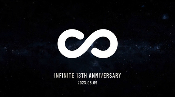 Teaser announcing boy band Ininfite's 13th-anniversary in June [INFINITE COMPANY]