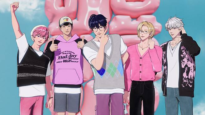 버추얼 아이돌 그룹 플레이브(PLAVE). ⓒ 블래스트 제공