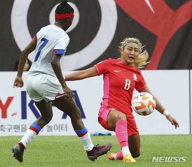 한국 여자 축구대표팀 미드필더 조소현. /사진=뉴시스