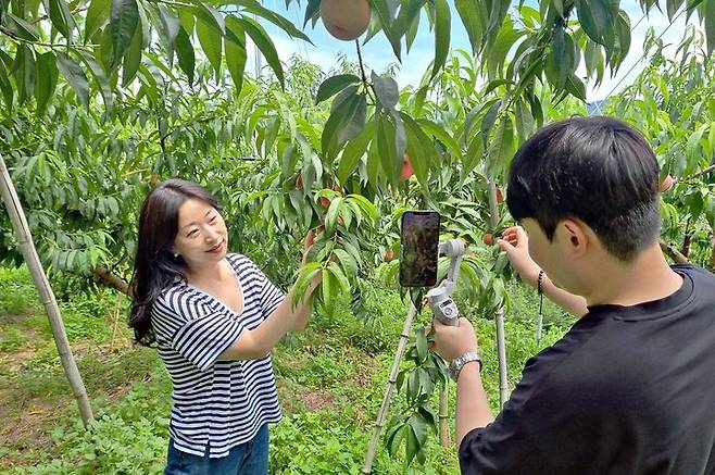 롯데홈쇼핑, 제철 농산물 산지 모바일 라이브 ‘가보까’ 론칭 (사진=롯데홈쇼핑 제공) *재판매 및 DB 금지