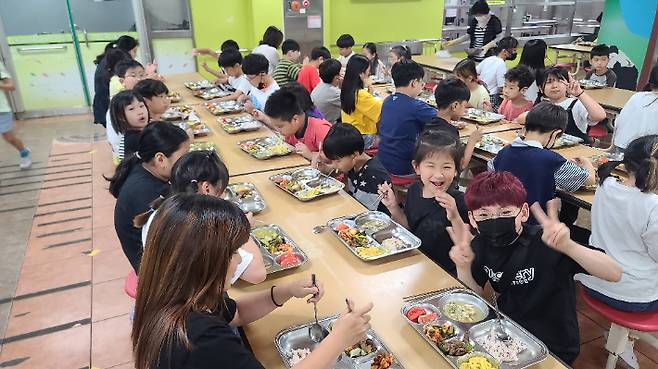 김제 검산초. 전북교육청 제공