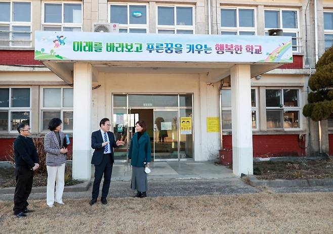 군산지음학교가 들어설 옛 대야초 광산분교장. 전북교육청 제공