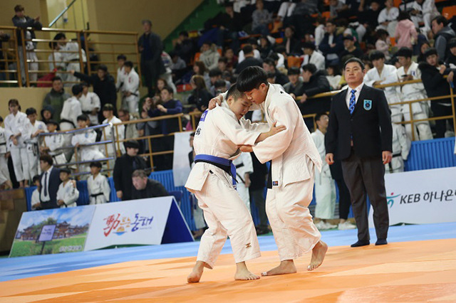 ▲하계 전국 초·중·고등학교 유도 연맹전 예선전. ⓒ동해시