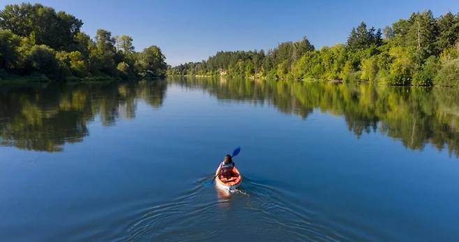 윌라맷 리버.&nbsp; &nbsp;&nbsp;&nbsp;출처 오리건 와인 보드