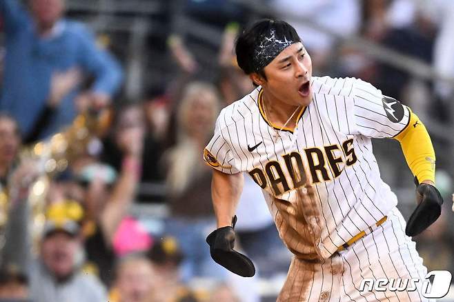 샌디에이고 김하성. ⓒ AFP=뉴스1