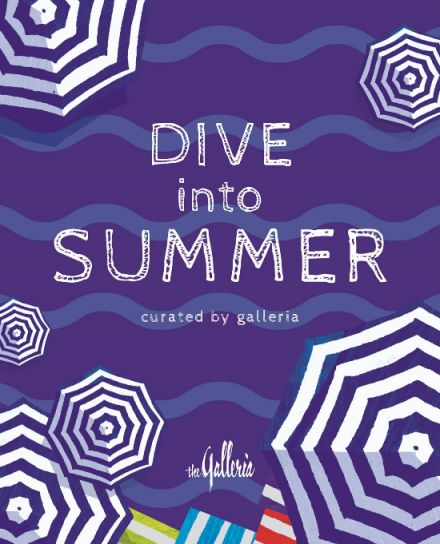 갤러리아백화점 'Dive into Summer' 포스터 [사진제공=갤러리아백화점]