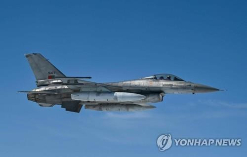 F-16 전투기 [AFP 연합뉴스 자료사진. 재판매 및 DB 금지]