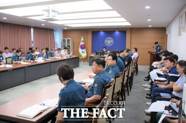 11일 대구 성서경찰서가 치안 성과 보고회를 진행하고 있다./대구성서경찰서