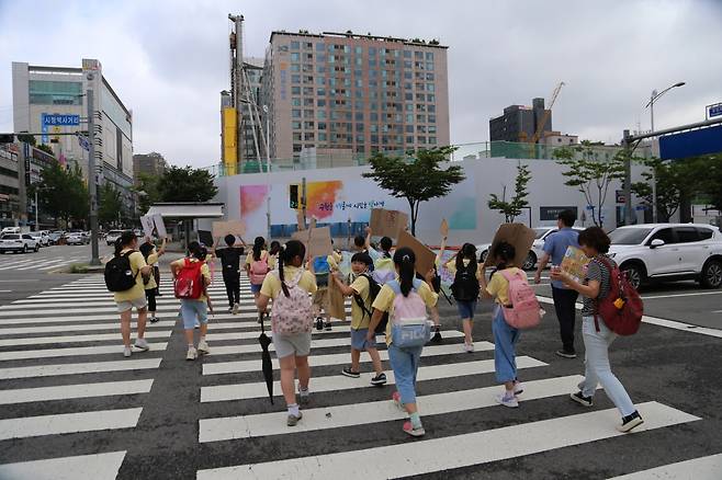 [수원 신영초 4학년 교사 이연민 씨 제공]