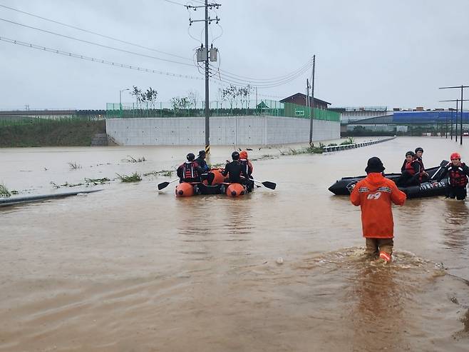 충북소방본부 제공