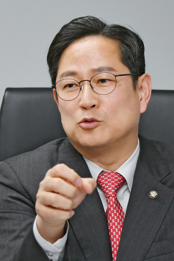 국민의힘 박수영 여의도연구원 원장. 김정록 기자