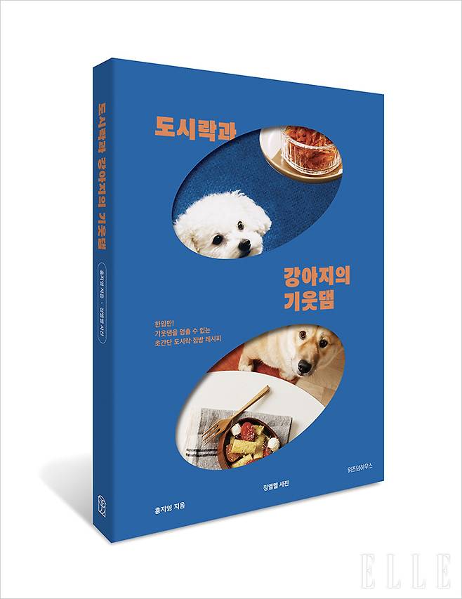 책 〈도시락과 강아지의 기웃댐〉.