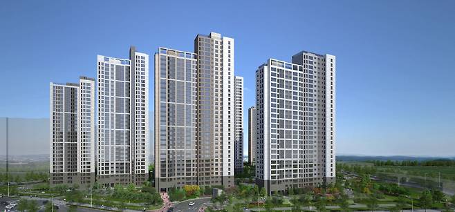 경기 의왕시 ‘인덕원 퍼스비엘’ 투시도