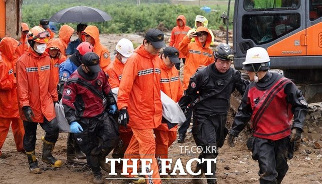 예천군 감천면에서 실종된 여성이 숨진 채 발견됐다./경북소방본부