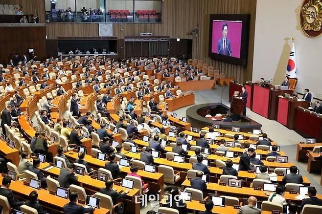 서울 여의도 국회 본회의장. ⓒ뉴시스