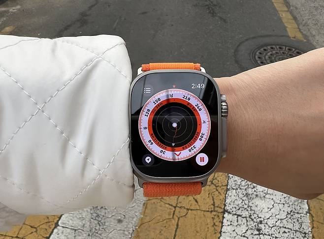 애플워치 울트라. [박혜림 기자/rim@]