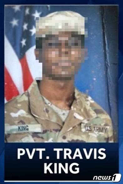 지난 18일 월북이 확인된 트래비스 킹 이병. <출처=ABC계열 WISN-TV>