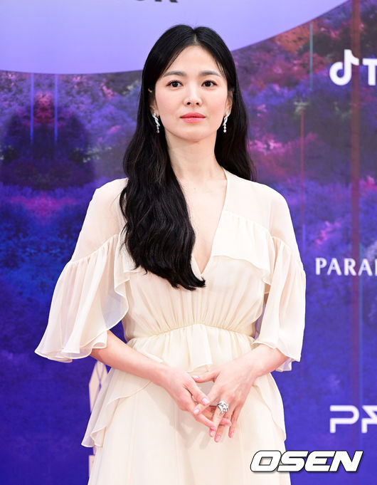 [OSEN=인천, 지형준 기자]배우 송혜교가 레드카펫을 밟고 있다. 2023.04.28 /jpnews@osen.co.kr