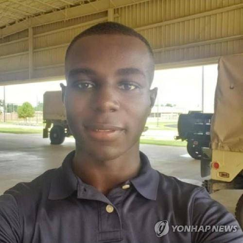 월북한 트래비스 킹 이병 [로이터 연합뉴스 자료사진. 재판매 및 DB 금지]