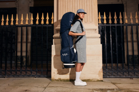 A.P.C. Golf, co-produced by Korean company I.D. Look Co. with French brand A.P.C. Inc. [Photo provided by Shinseage Department Store]