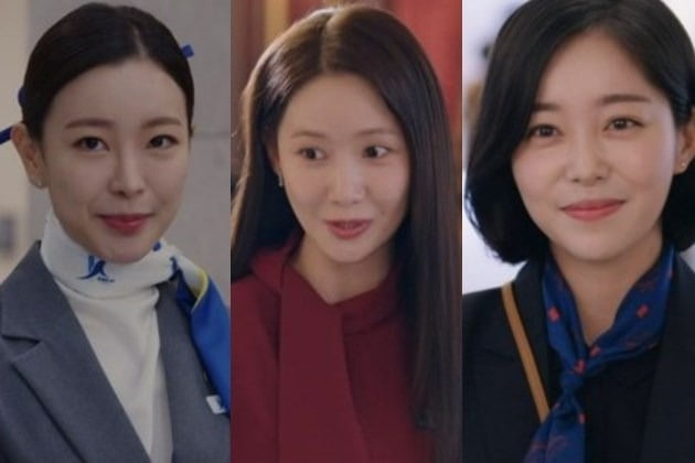 드라마 '킹더랜드'에서 호텔, 항공사, 면세점에서 근무하는 캐릭터들이 등장한다. /사진=JTBC 방송화면 캡처