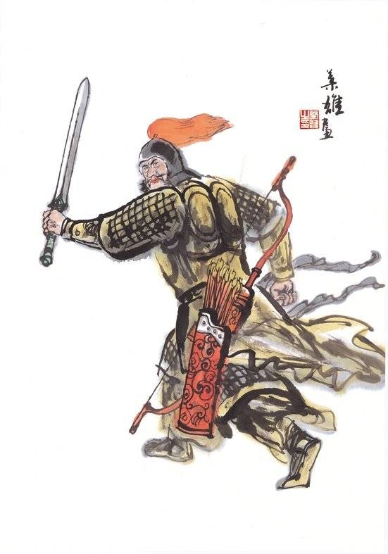 장흠. 출처=예슝(葉雄) 화백