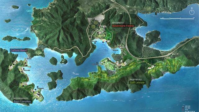 [창원=뉴시스] 강경국 기자 = 경남 창원시 마산합포구 구산면 구복리 일대 284만7253㎡(약 86만2803평)에 골프장, 숙박시설, 기업연수원 등을 조성하는 구산해양관광단지 조성 계획. (사진=창원시청 제공). 2021.07.15. photo@newsis.com *재판매 및 DB 금지