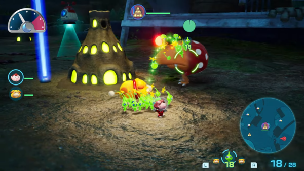 - 원주생물로부터 빛둑을 지켜야 하는 일종의 디펜스 게임