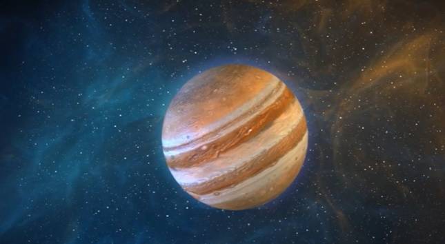 연구팀이 공개한 ‘주피터’ 음악 영상의 한 장면. 노스웨스턴대 제공.