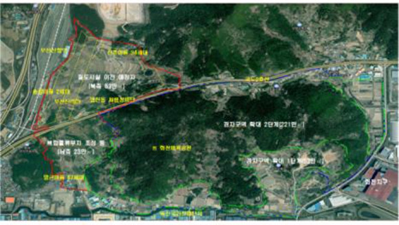 부산·진해경제자유구역 신규지구인 화전2지구(가칭) 조성안. [사진=부산광역시]